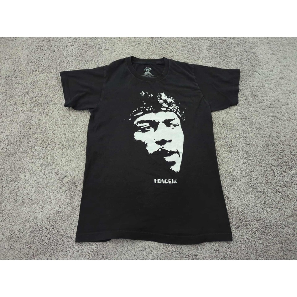 Jimi Hendrix T Shirt Mens‎ Small Black Short Sleeve Classic Rock Music